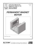 PASCO Specialty & Mfg. SE-8658A User's Manual
