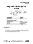 PASCO Specialty & Mfg. ME-9885A User's Manual