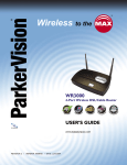 ParkerVision WR3000 User's Manual