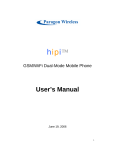 Paragon P800 User's Manual