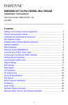 Paradyne 24-Port User's Manual