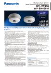 Panasonic WV-SW458M Specification Sheet