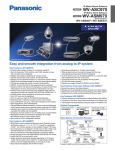 Panasonic WV-ASC970 Specification Sheet