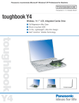 Panasonic Toughbook Y4 User's Manual
