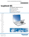 Panasonic Toughbook W5 User's Manual