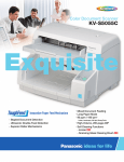 Panasonic KV-S5055C Specification Sheet