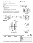 Panasonic FV-GKF32S1 Sell Sheet