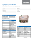 Panasonic CZ-RWSY1U Data Sheet