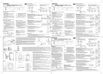 Panasonic CZ-RE2C2 Installation Manual