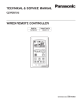 Panasonic CZ-RD515U Installation Manual