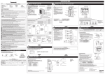 Panasonic CU-2E18NBU-1 Installation Manual
