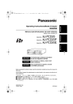 Panasonic Arbitrator 360 Operating Instructions