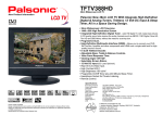 Palsonic TFTV388HD User's Manual