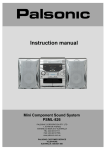 Palsonic PSML-826 User's Manual