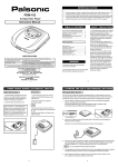 Palsonic PDM-103 User's Manual