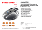 Palsonic CD6588DM3 User's Manual