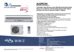 Palsonic A22R220 User's Manual