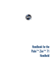 Palm Zire 71 Handbook