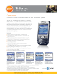 Palm TreoTM 750 User's Manual