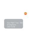 Palm 700p User Guide