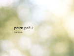 Palm Pre 2 (Rogers) User Guide