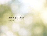 Palm Pixi Plus (Verizon) User Guide