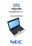 Packard Bell Laptop A7 User's Manual