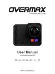 Overmax ActiveCam Sky User's Manual