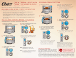 Oster TSSTTVDG01 Instruction Manual