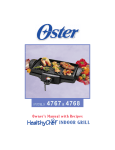 Oster HEALTHY CHEF 4768 User's Manual