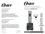Oster FPSTBW8216-KIT Instruction Manual