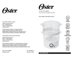 Oster CKSTSTMD5-W Instruction Manual