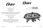 Oster CKSTSKRM-1216 Instruction Manual