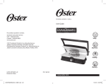 Oster 166143 User's Manual