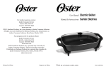 Oster 149701 User's Manual