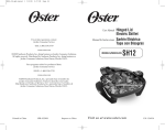 Oster 126954 User's Manual