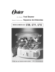 Oster 6-Quart Instruction Manual