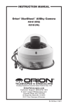 Orion STARSHOOT 52187 User's Manual