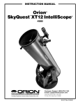 Orion SKYQUEST XT12 User's Manual