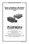 Orion 52099 User's Manual
