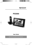 Oricom PIX2000 User's Manual