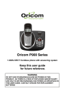 Oricom P900 User's Manual