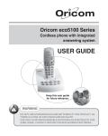 Oricom ECO5100 User's Manual