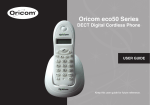 Oricom eco50 User's Manual
