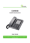 Oricom CARE90 User's Manual