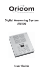 Oricom AM100 User's Manual