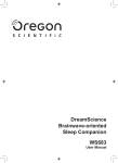 Oregon Scientific WS683 User's Manual