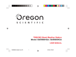 Oregon Scientific BAR986HGA User's Manual