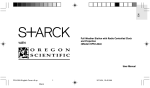 Oregon Scientific L02A User's Manual