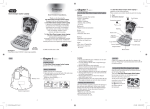 Oregon Scientific Clone Trooper Junior Laptop User's Manual